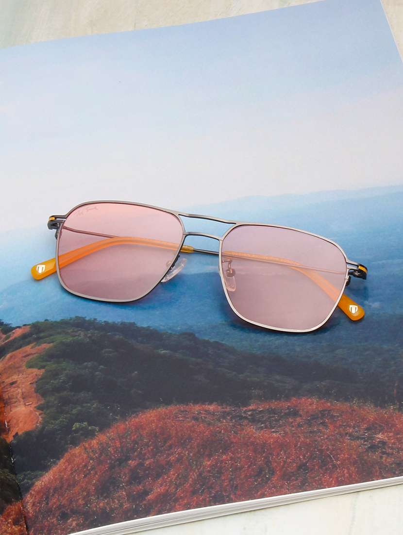 ted smith lens & wayfarer sunglasses with uv protected lens