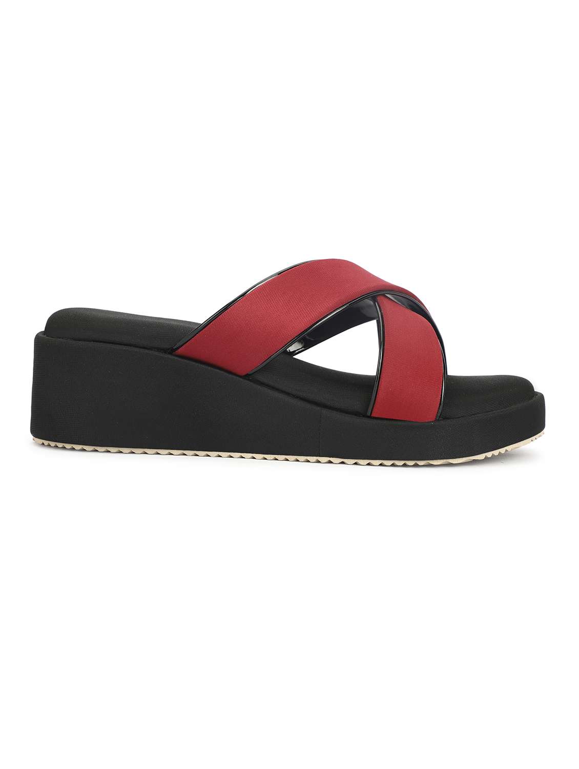 women solid slip on wedges - 22576961 -  Standard Image - 3
