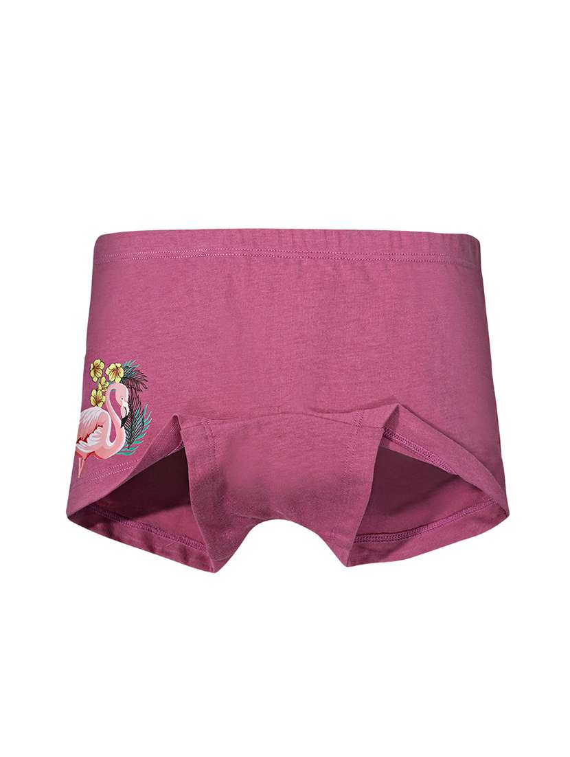 girls pack of 3 printed mid rise bloomers - 22577340 -  Standard Image - 3