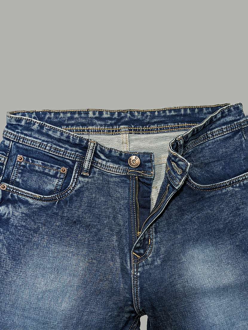 men washed mid rise slim fit jeans - 22577399 -  Standard Image - 3