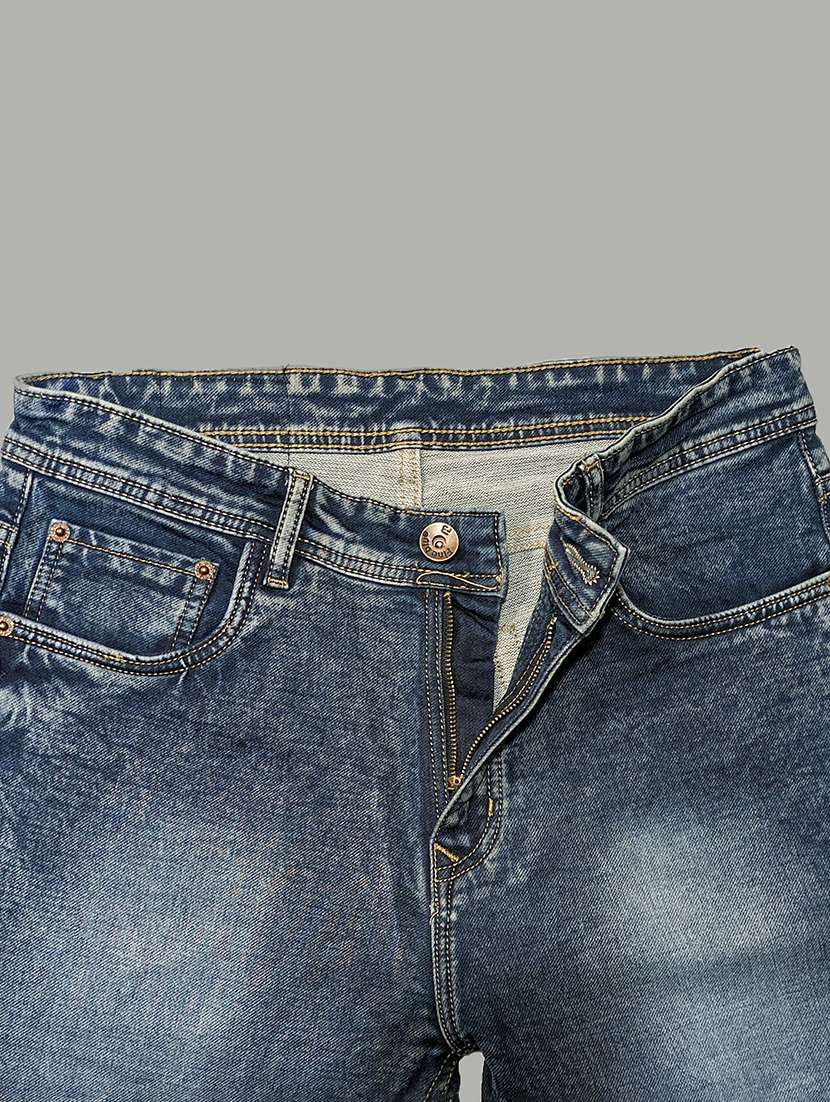 men washed mid rise slim fit jeans - 22577400 -  Standard Image - 3