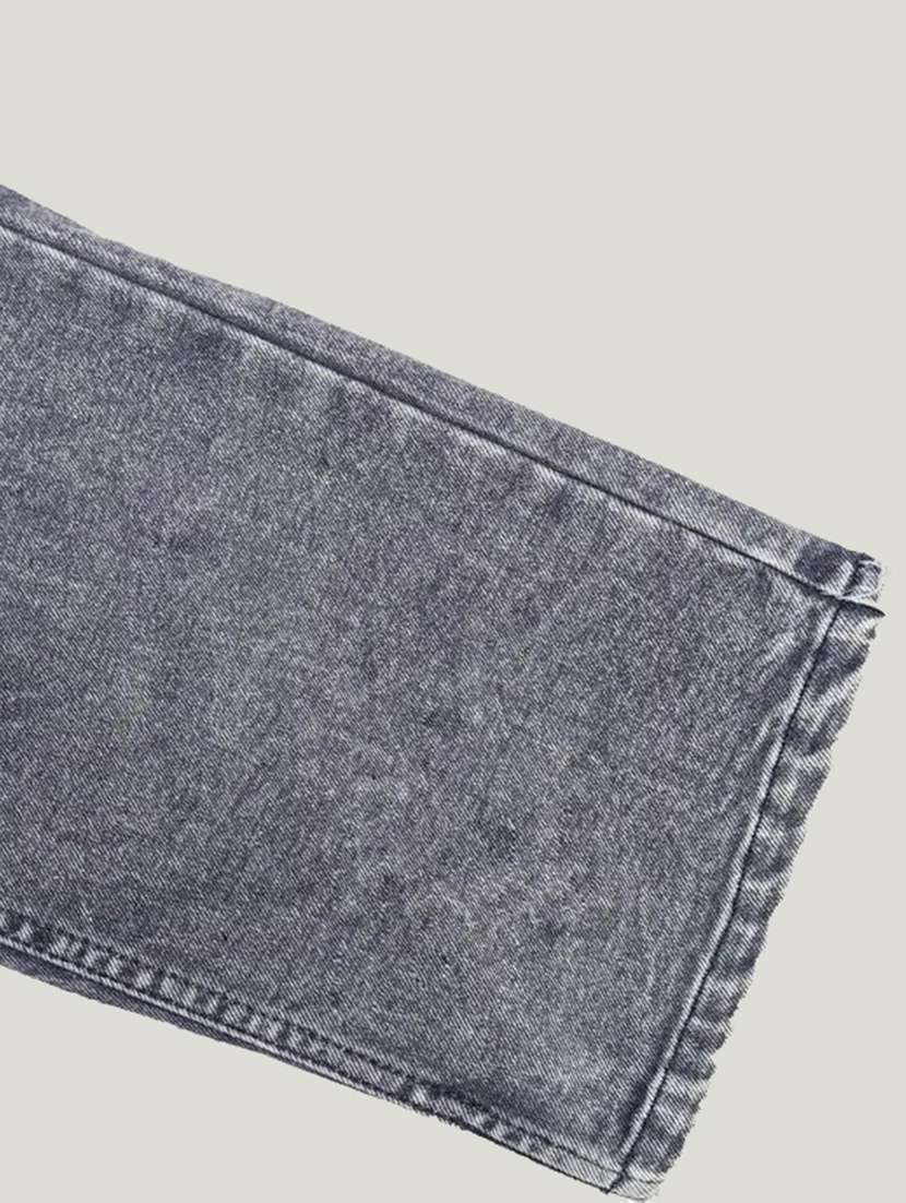 men washed mid rise straight jeans - 22577412 -  Standard Image - 5