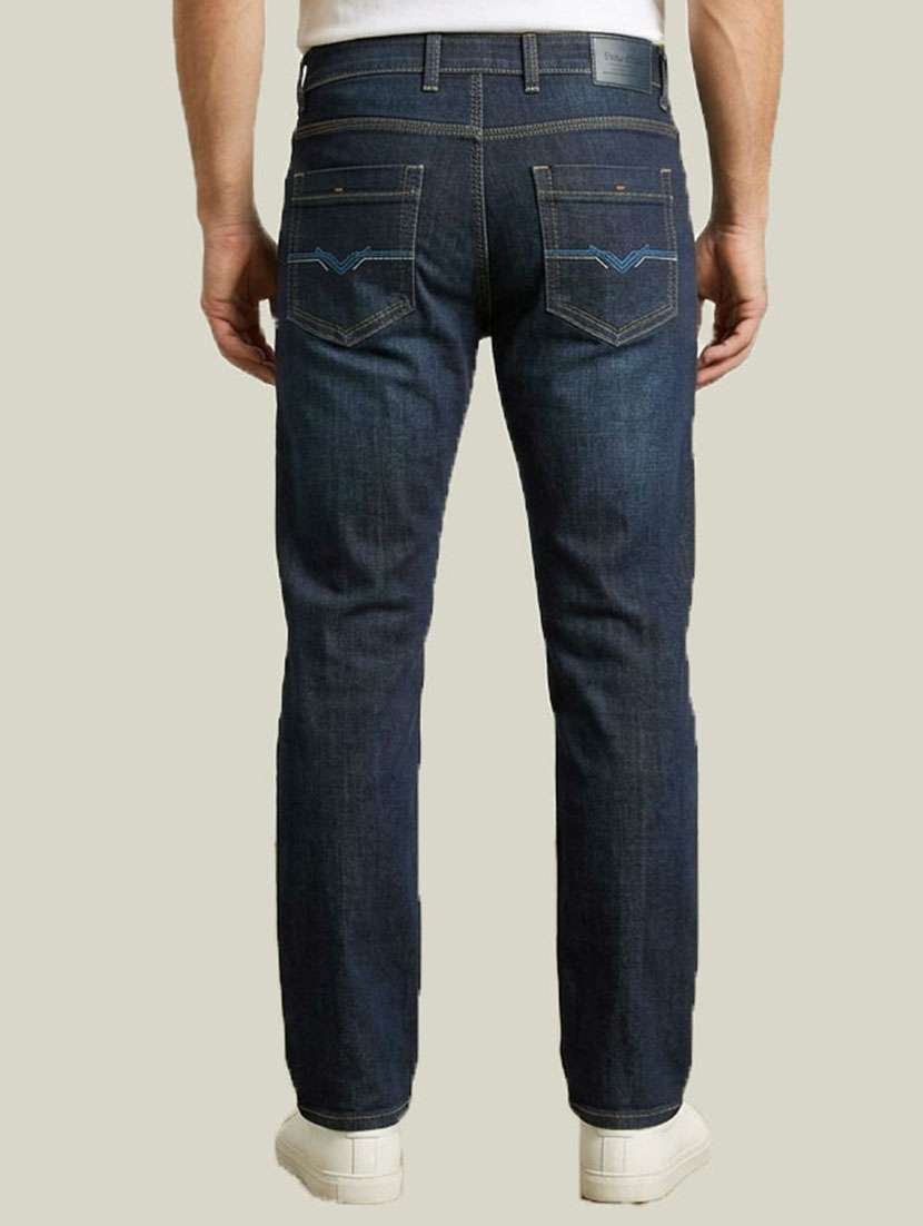 men distressed mid rise straight jeans - 22577416 -  Standard Image - 3