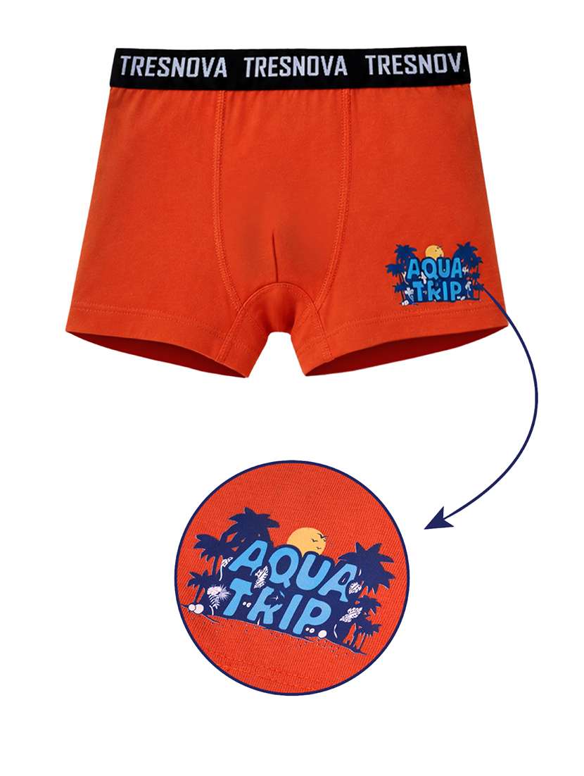 boys pack of 3 printed mid rise briefs - 22577499 -  Standard Image - 5