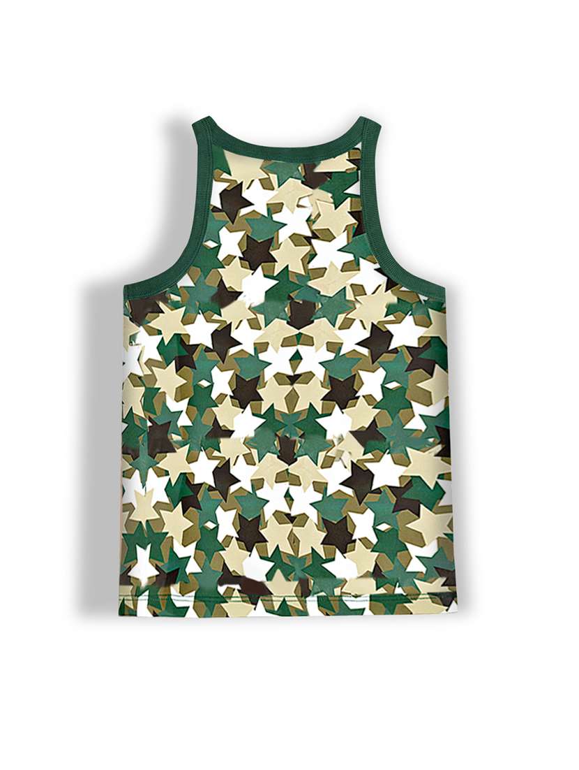 boys pack of 2 printed regular fit vest - 22577503 -  Standard Image - 3