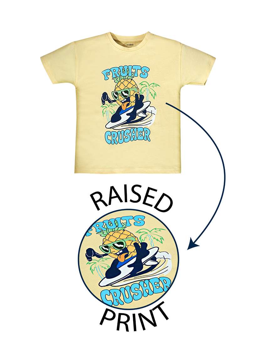 boys printed short sleeves t-shirt and shorts set - 22577507 -  Standard Image - 3