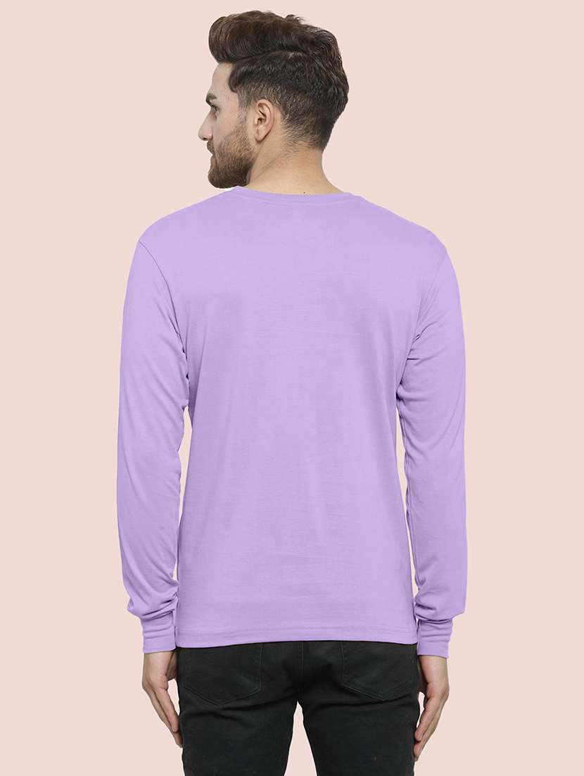 men solid long sleeves regular fit t-shirt - 22577516 -  Standard Image - 3