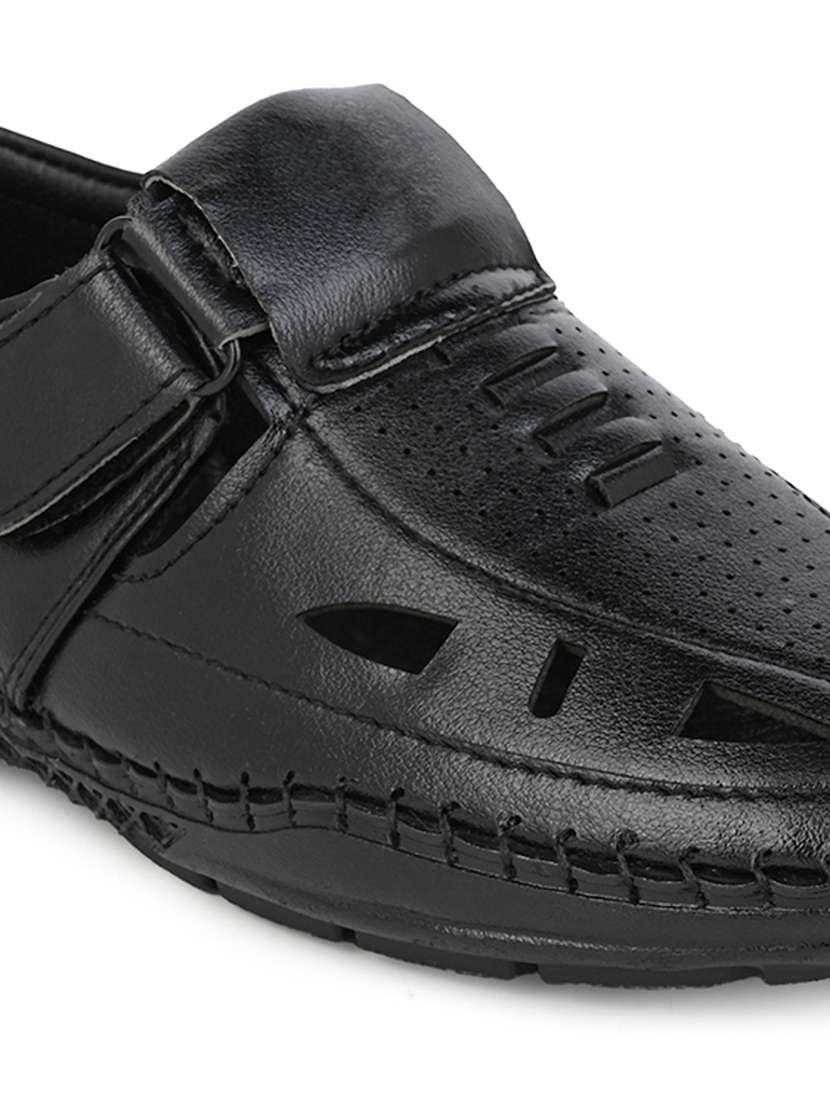 boys solid slip on sandals  - 22578376 -  Standard Image - 3