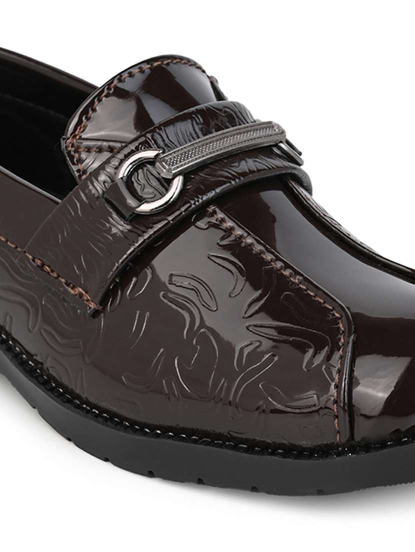 boys textured slip on loafer - 22578377 -  Standard Image - 3