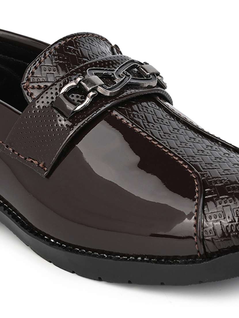 boys textured slip on loafer - 22578378 -  Standard Image - 3