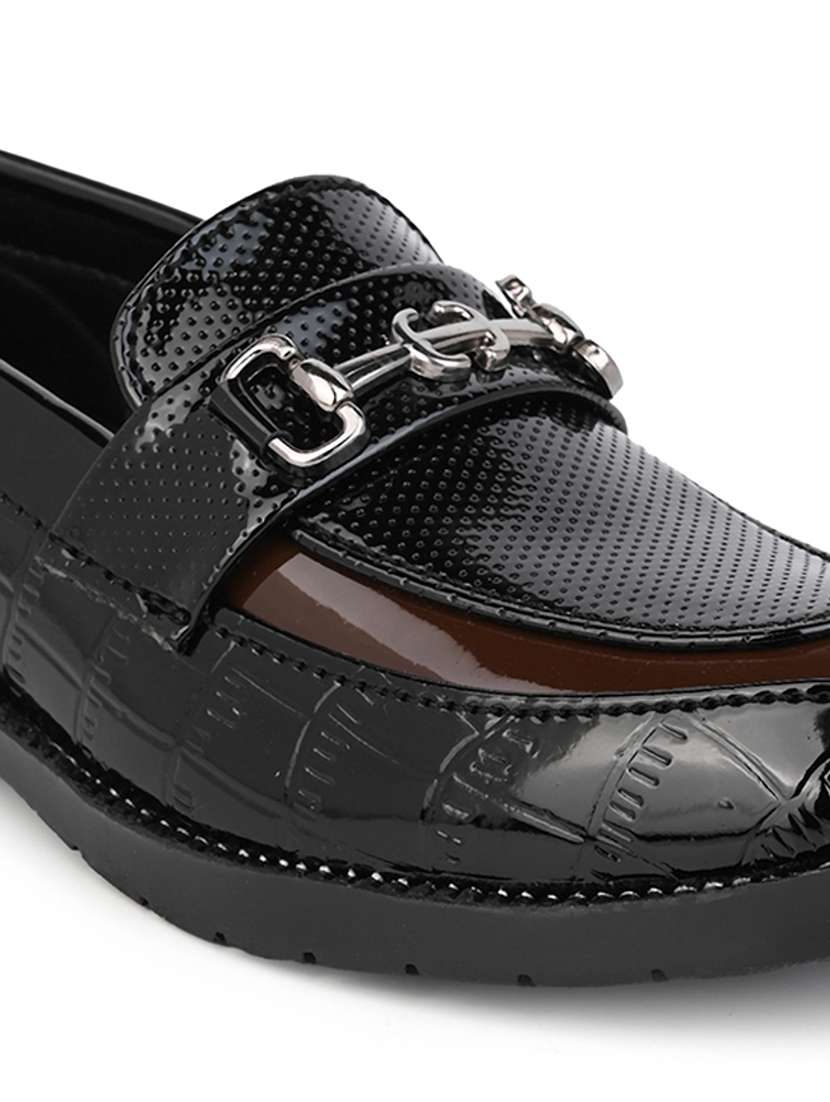 boys textured slip on loafer - 22578380 -  Standard Image - 3