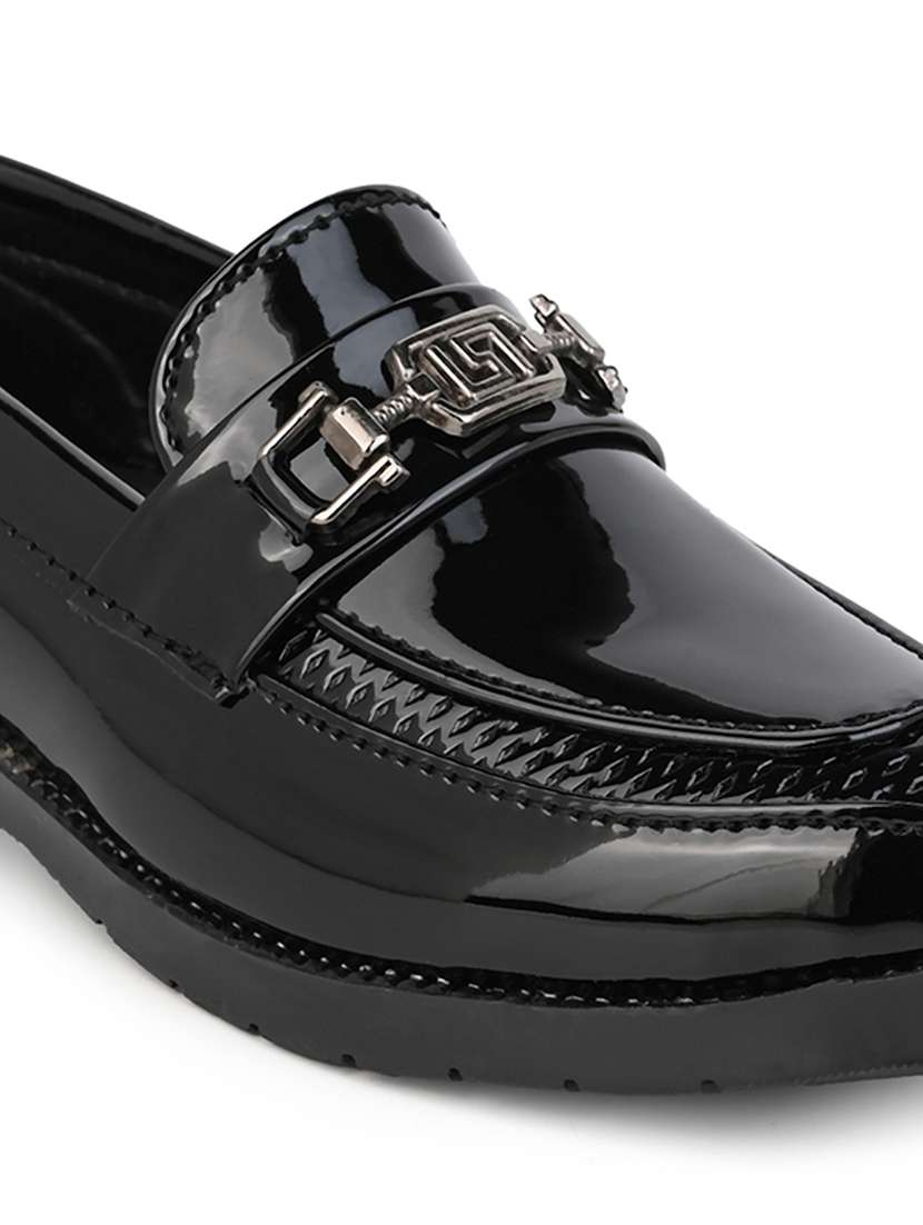 boys solid slip on loafer - 22578381 -  Standard Image - 3