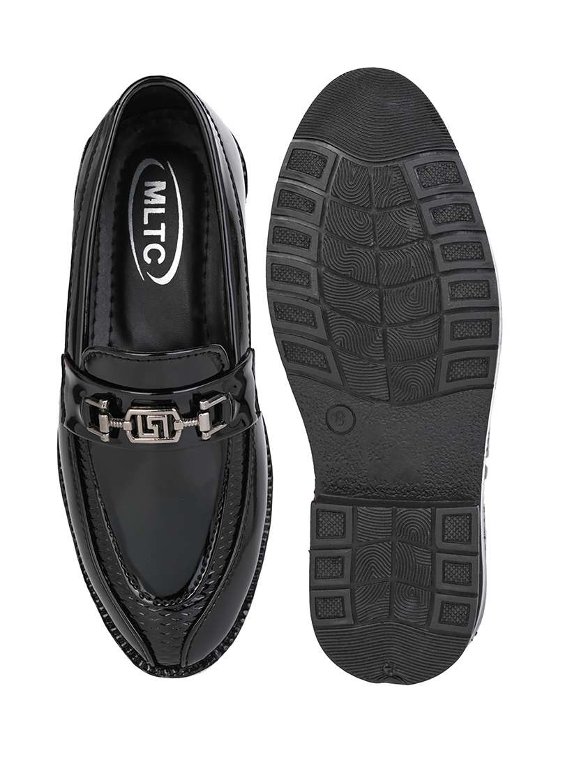 boys solid slip on loafer - 22578381 -  Standard Image - 5
