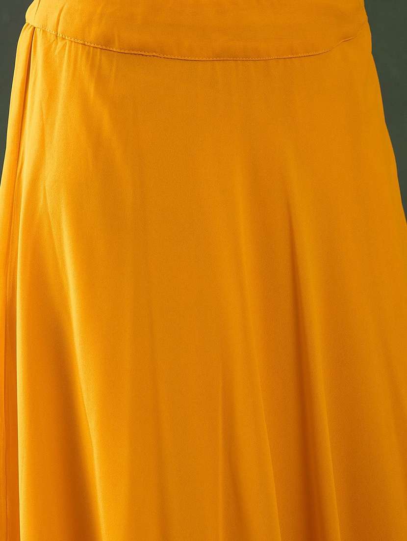 women embroidered three quarter sleeves kurta skirt set - 22578497 -  Standard Image - 5