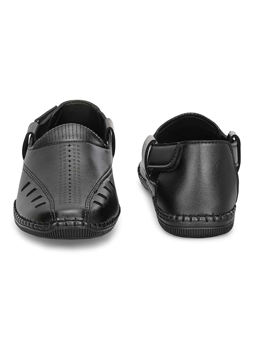 Men Solid Close Back Sandal - 22578544 -  Standard Image - 3