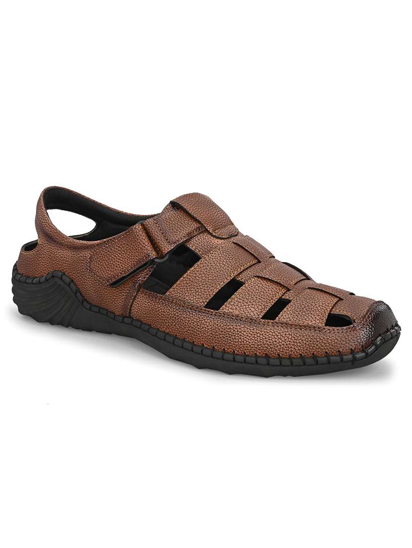 men solid fisherman sandal