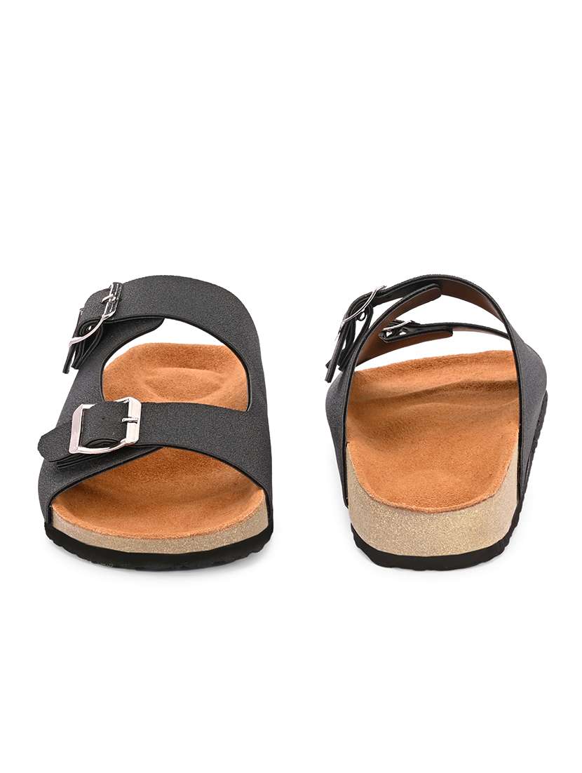 Men Solid Slip On Sandal - 22578550 -  Standard Image - 3