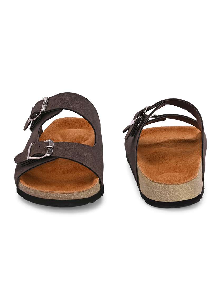 Men Solid Slip On Sandal - 22578552 -  Standard Image - 3