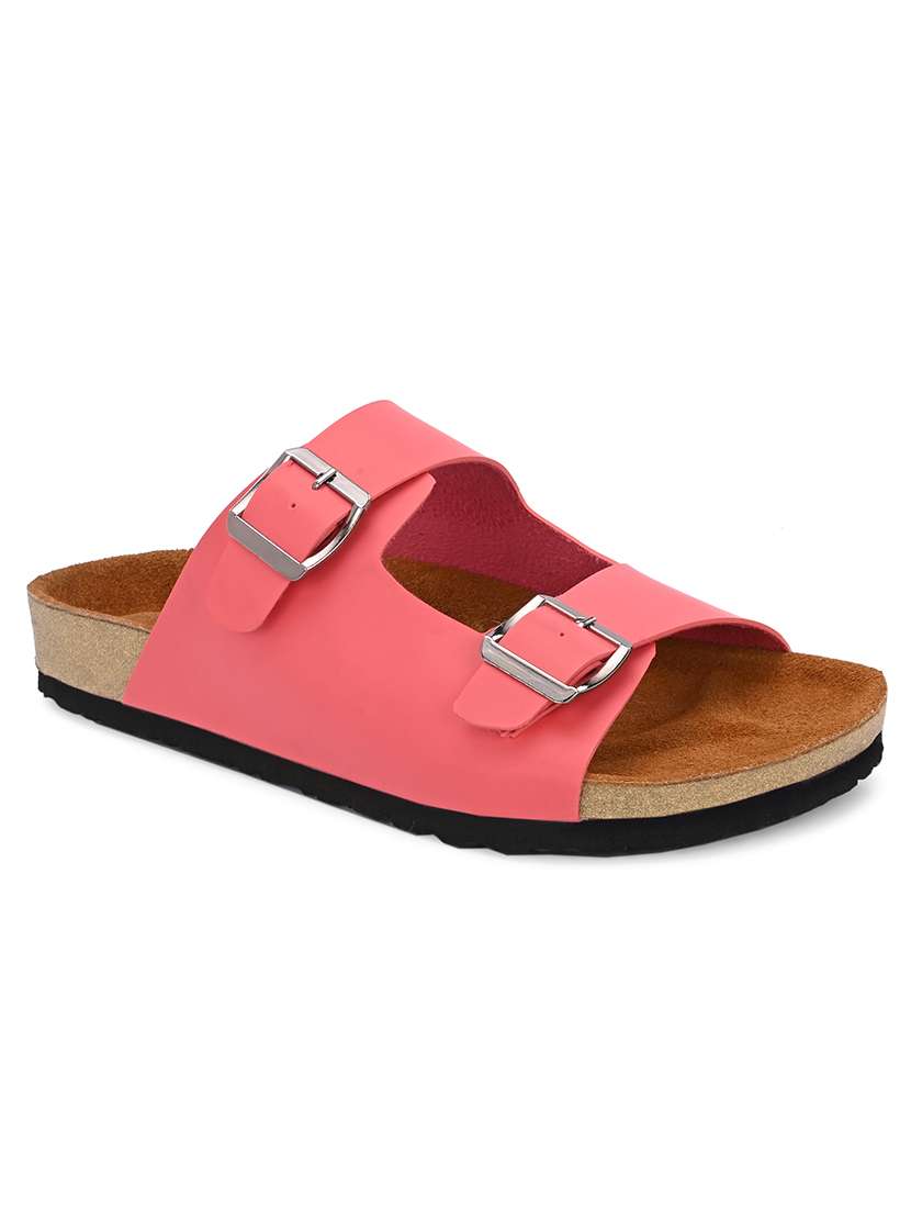 men solid slip on sandal