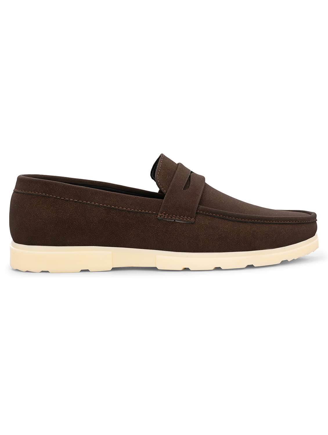 Men Solid Slip On Loafers - 22578555 -  Standard Image - 3