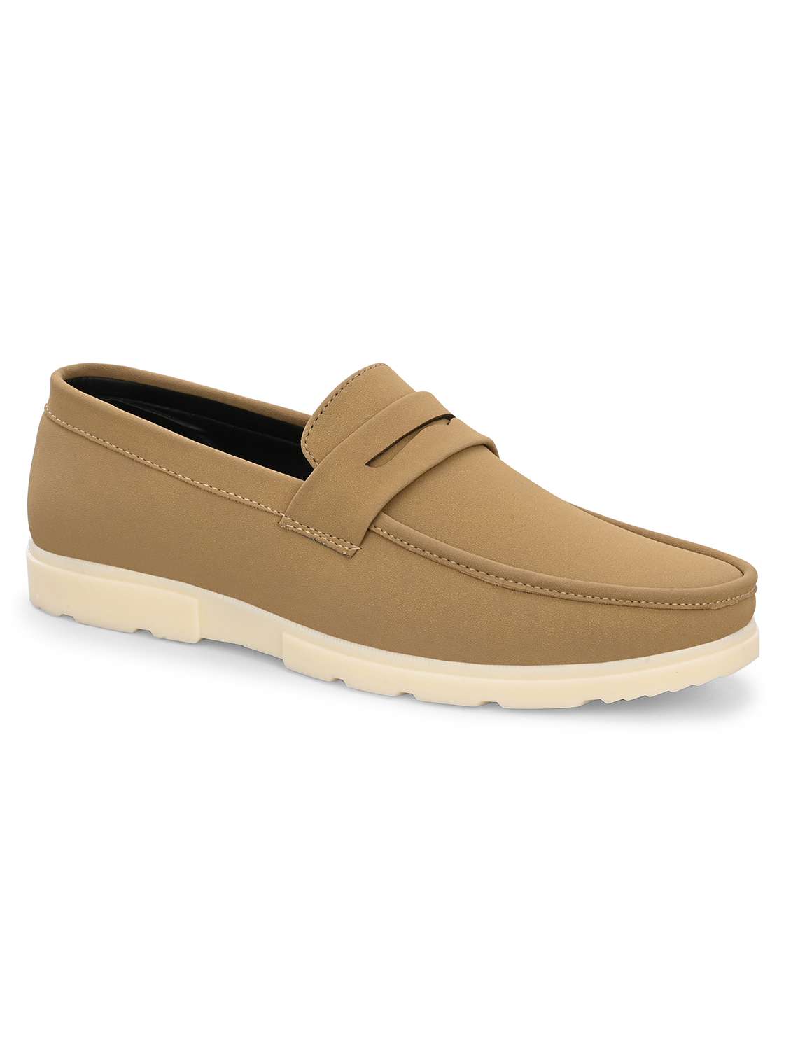 Men Solid Slip On Loafer - 22578556 -  Standard Image - 3