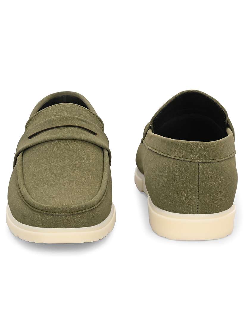 Men Solid Slip On Loafer - 22578557 -  Standard Image - 3