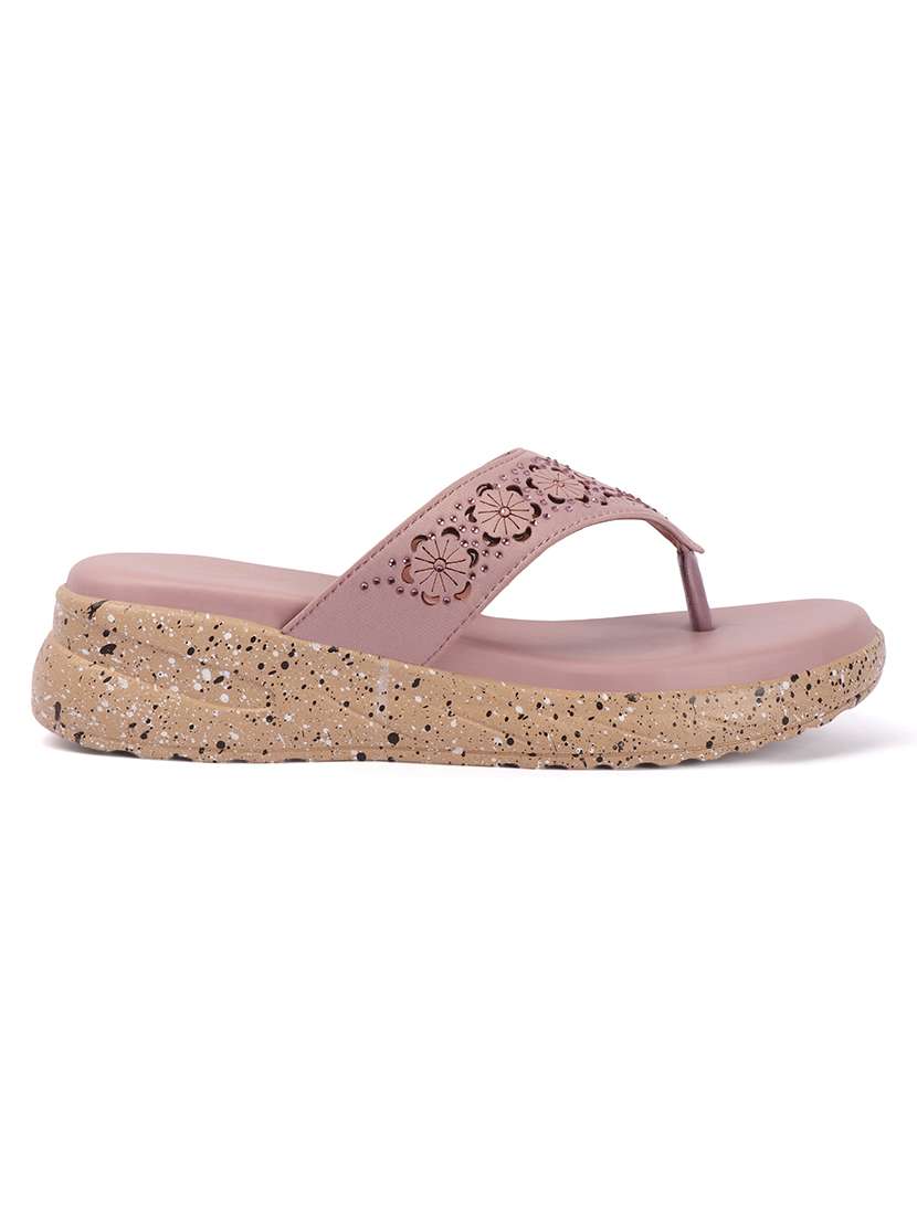 women cutwork toe separator wedges - 22578560 -  Standard Image - 3