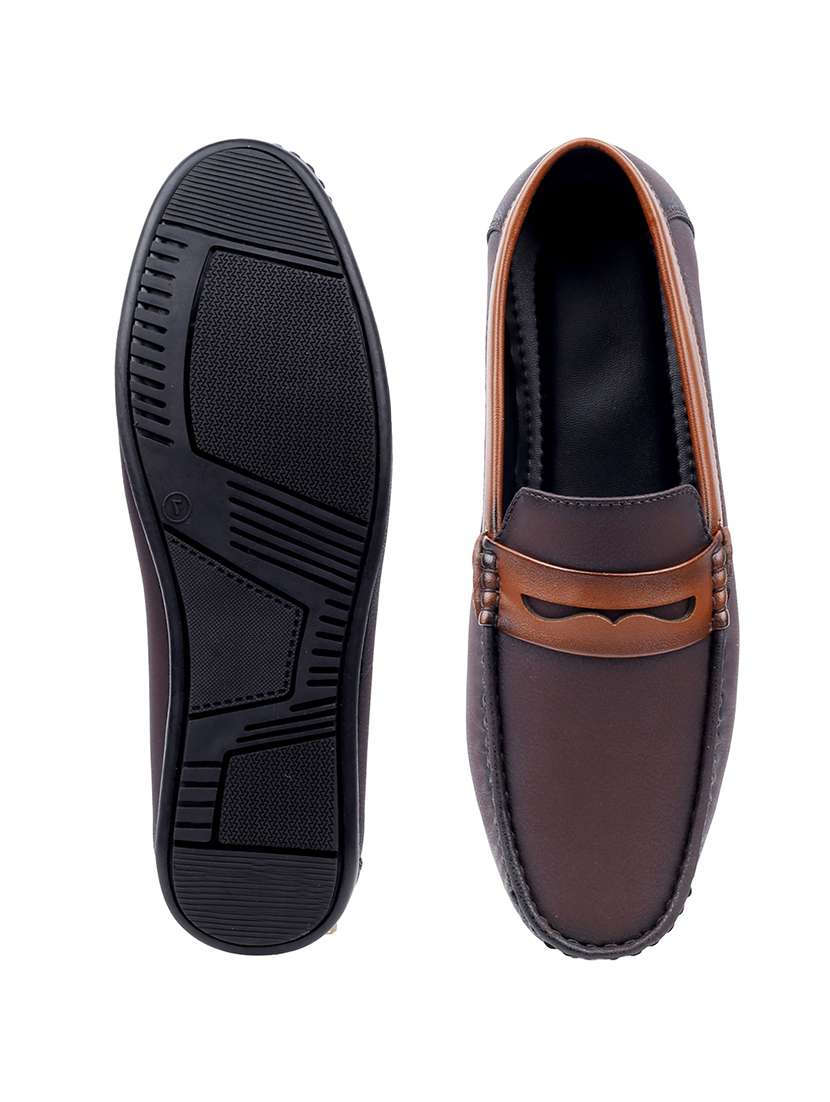 men solid slip on loafer - 22578950 -  Standard Image - 5