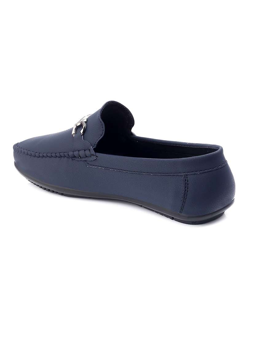 men solid slip on horsebit loafer - 22578956 -  Standard Image - 5