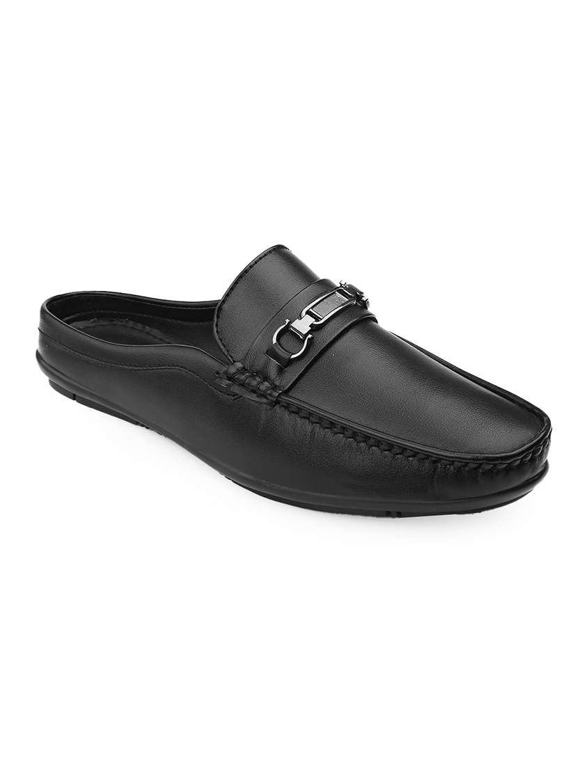 men solid slip on horsebit loafer - 22578959 -  Standard Image - 3