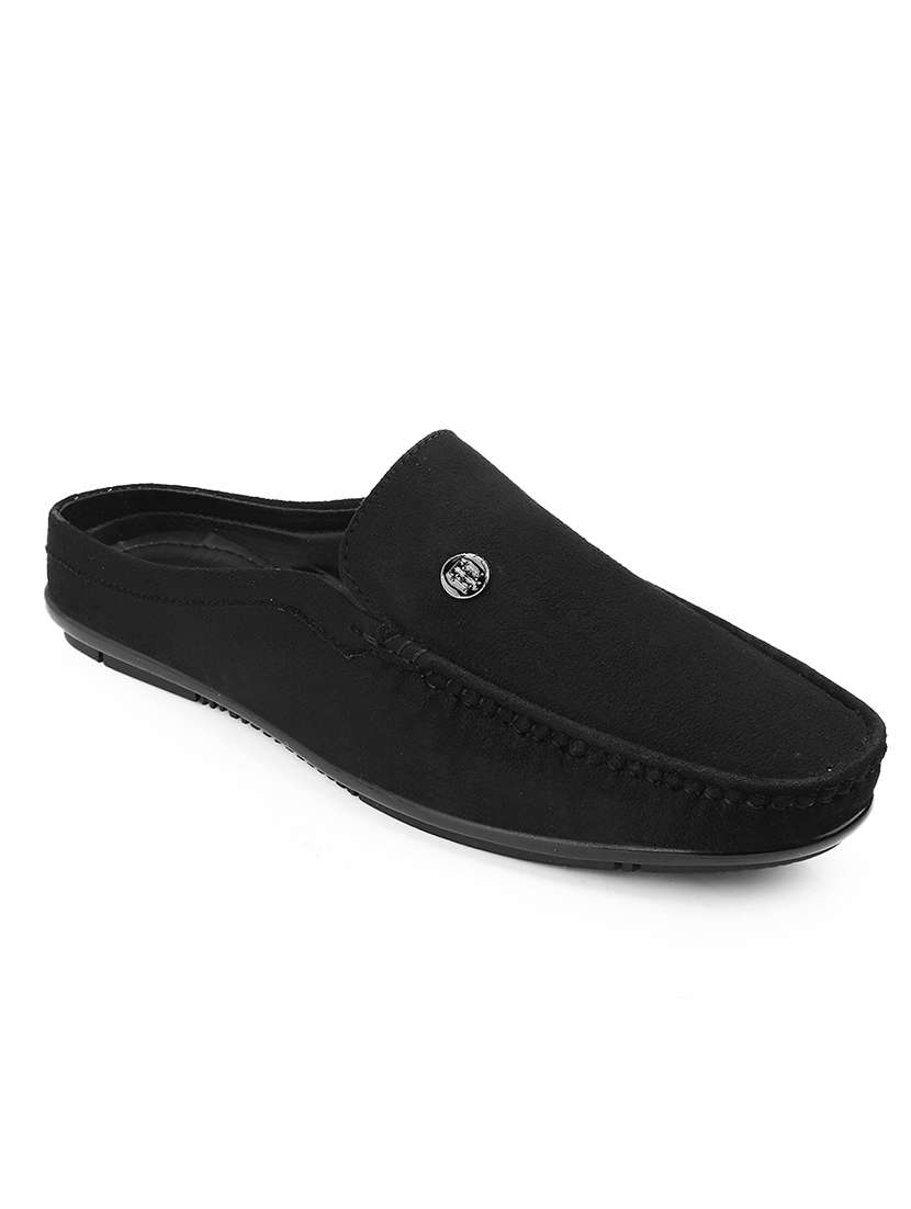 men solid slip on mule loafer - 22578960 -  Standard Image - 3