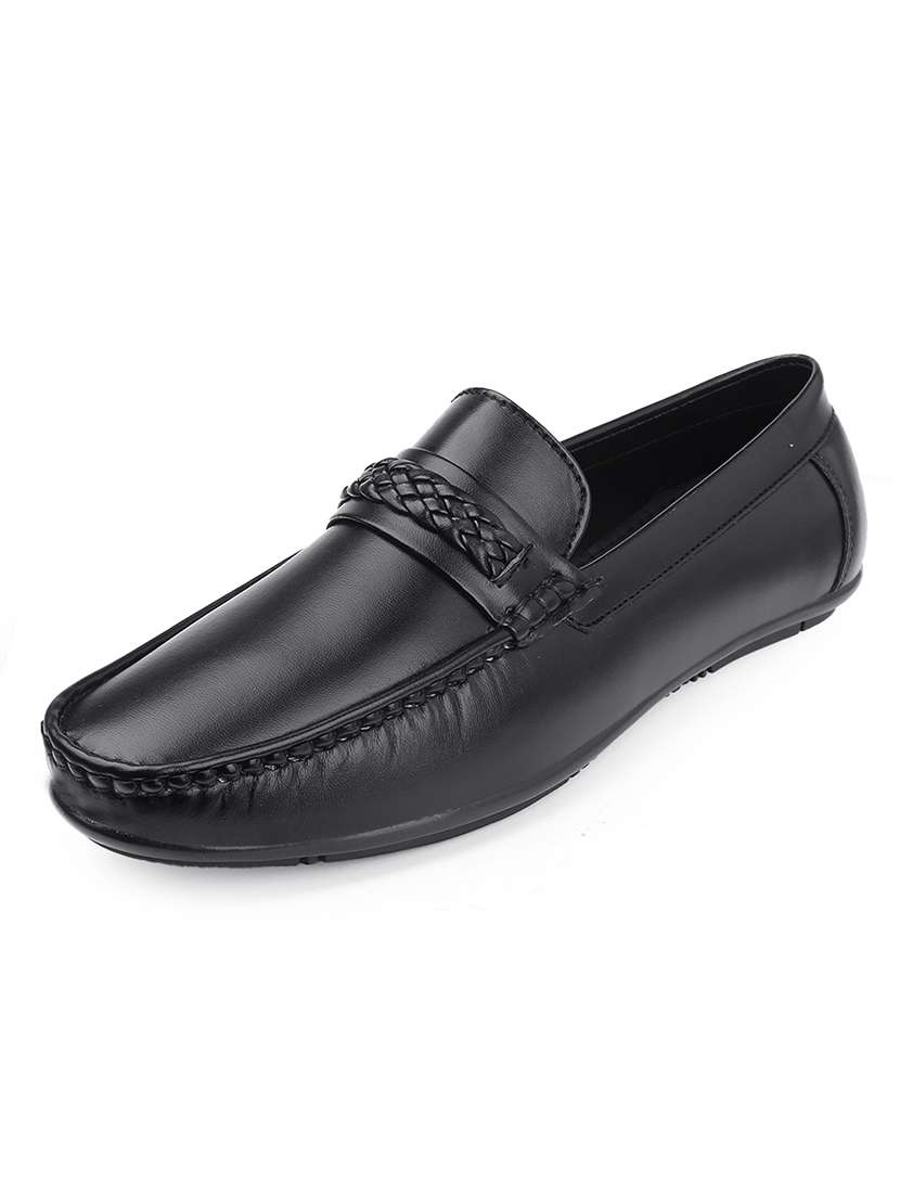 men solid slip on loafer - 22578972 -  Standard Image - 3