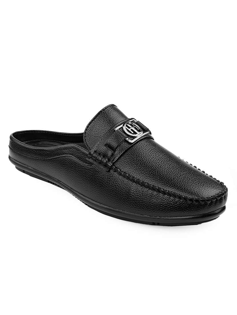 men solid slip on mule loafer - 22578976 -  Standard Image - 3
