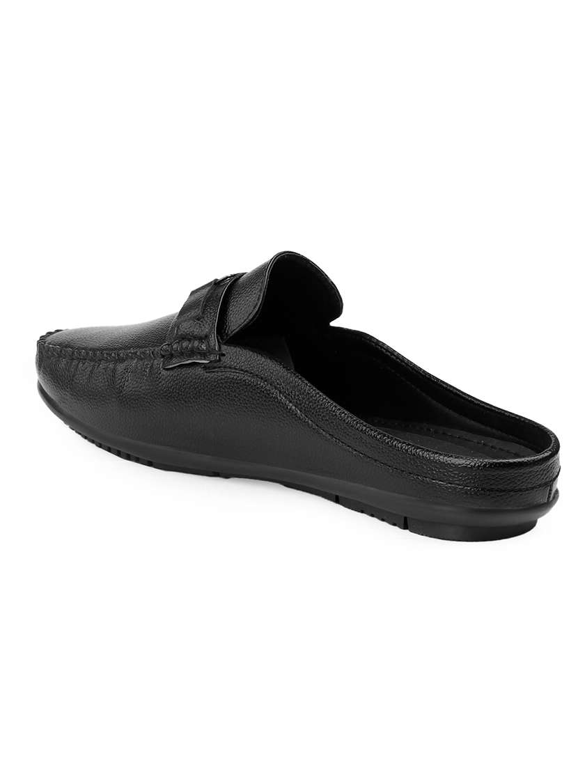 men solid slip on mule loafer - 22578976 -  Standard Image - 5