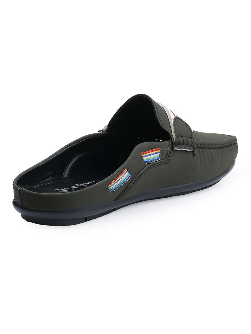 men solid slip on loafer - 22578986 -  Standard Image - 3