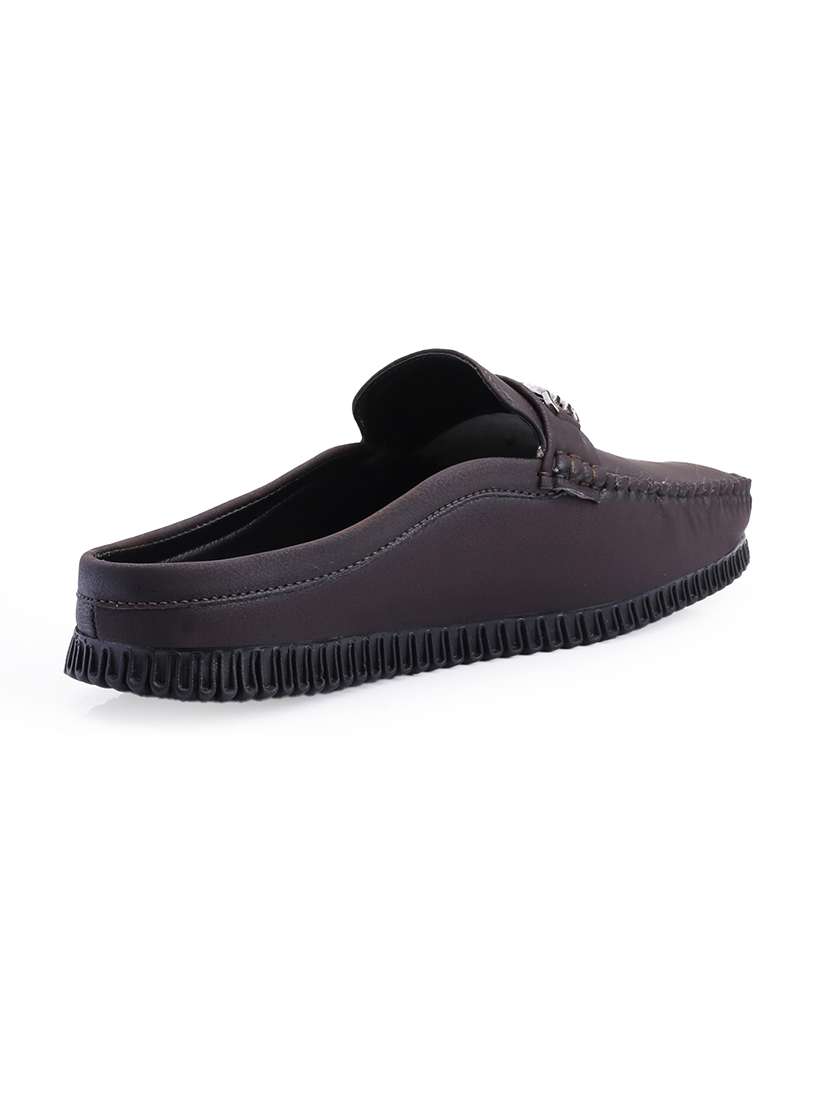 men solid slip on horsebit loafer - 22578987 -  Standard Image - 5