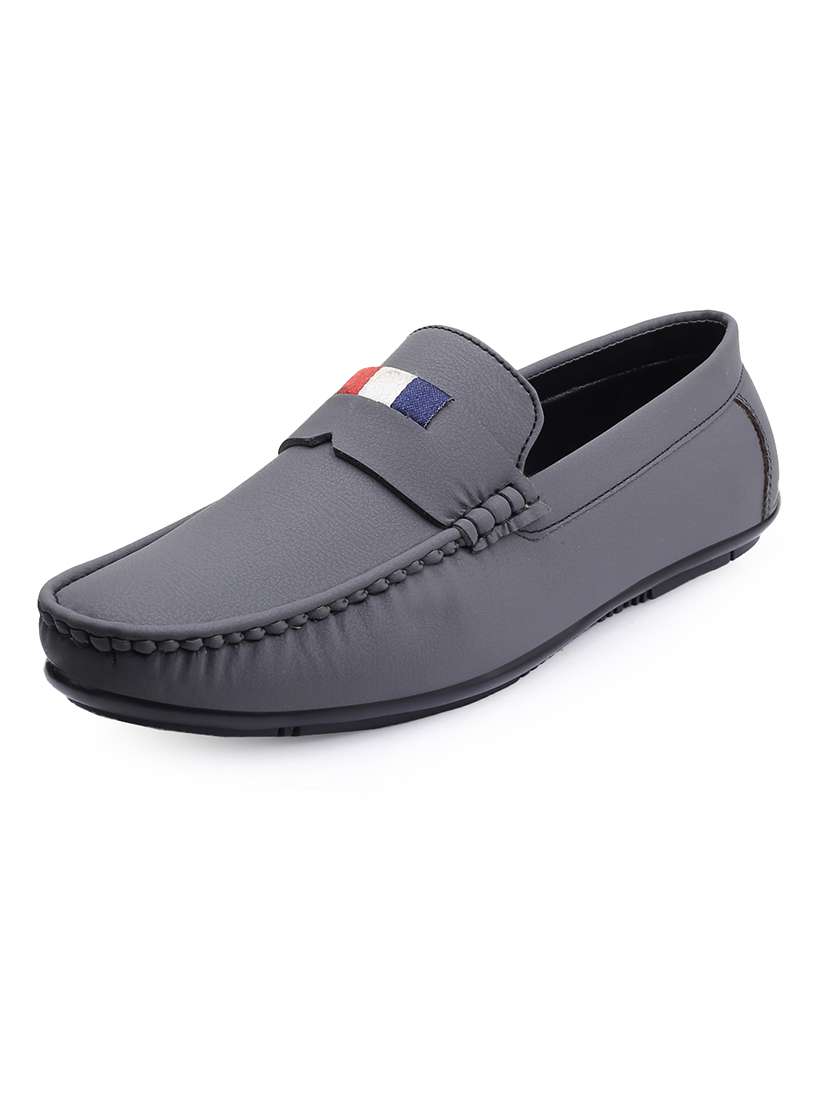 men solid slip on loafer - 22578991 -  Standard Image - 3