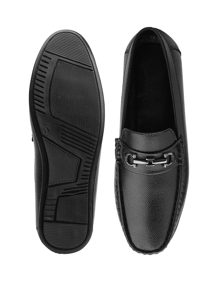 men solid slip on horsebit loafer - 22578994 -  Standard Image - 8