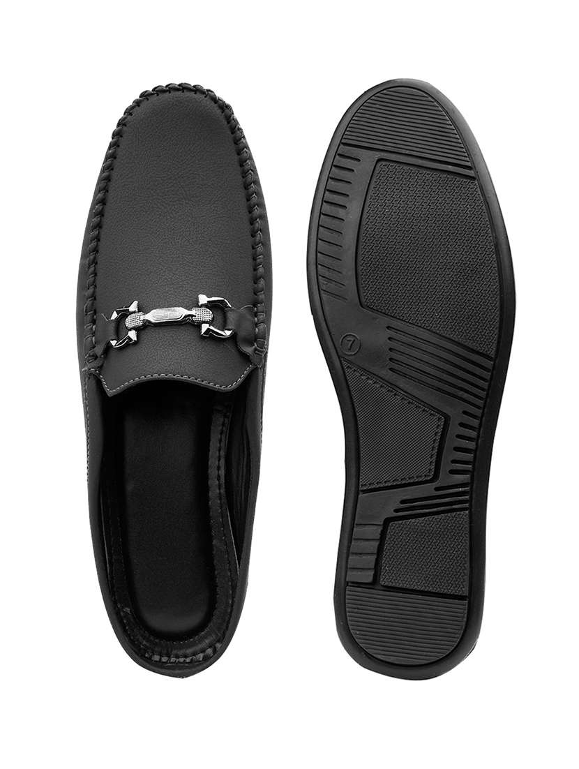 men solid slip on horsebit loafer - 22579000 -  Standard Image - 8