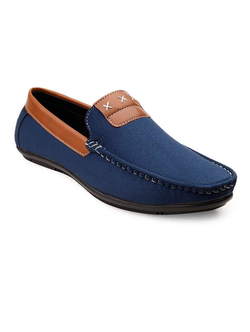 men solid slip on loafer - 22579003 -  Standard Image - 3