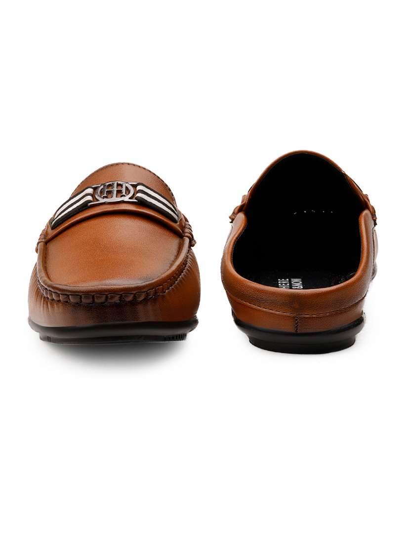 men solid slip on horsebit loafer - 22579007 -  Standard Image - 5