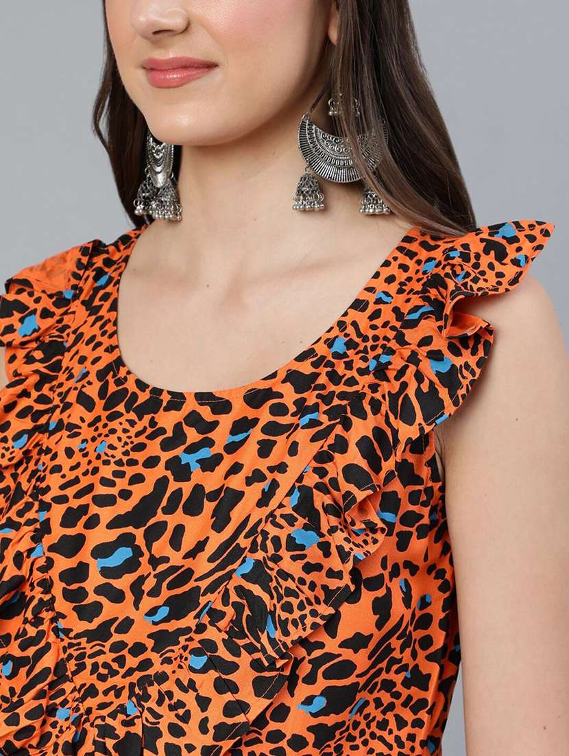 women printed sleeveless maternity dress - 22579514 -  Standard Image - 5