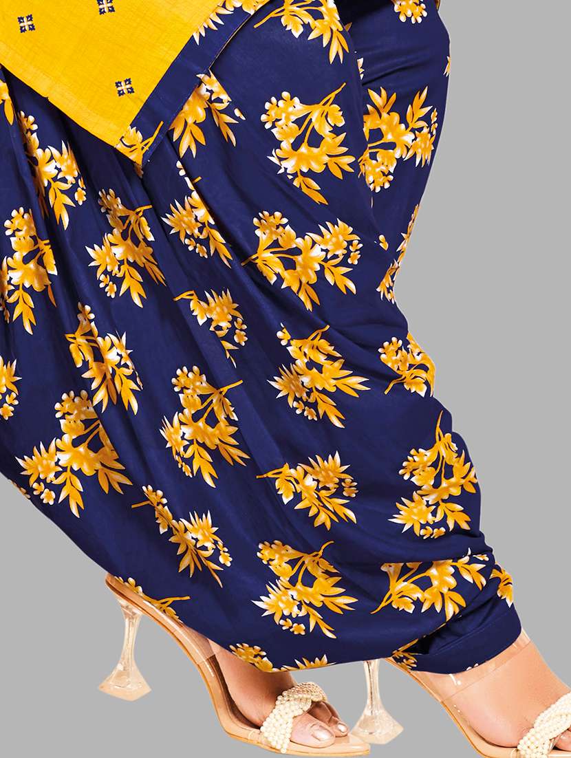 women printed unstitched suit set - 22579531 -  Standard Image - 3