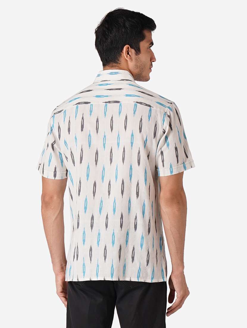 Men Printed Short Sleeves Regular Fit Shirt - 22579592 -  Standard Image - 3