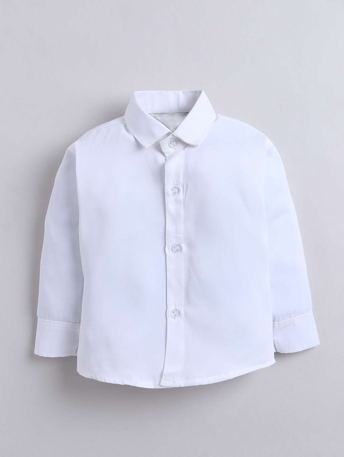 boys solid long sleeves suit set - 22580405 -  Standard Image - 3