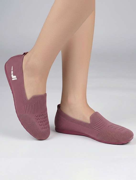 pink synthetic ballerina