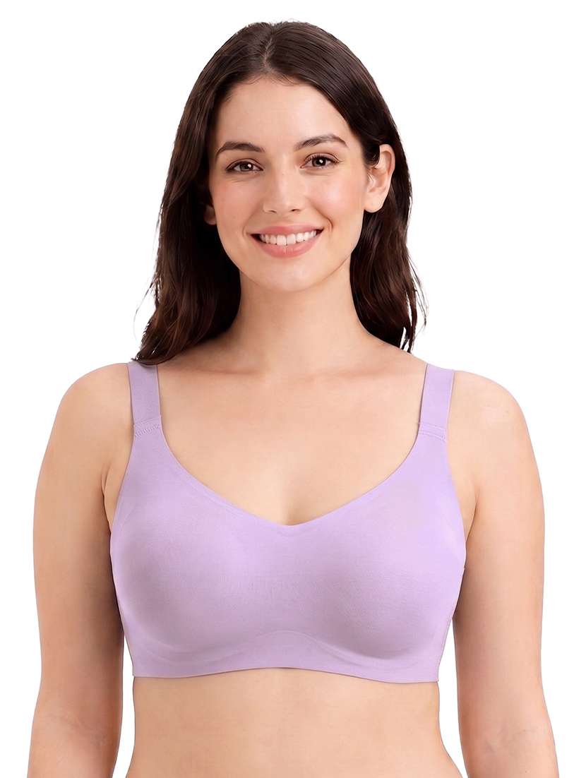 women solid full coverage minimizer bra