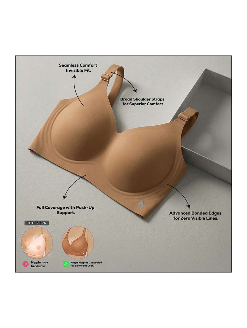 women solid full coverage minimizer bra - 22580474 -  Standard Image - 3