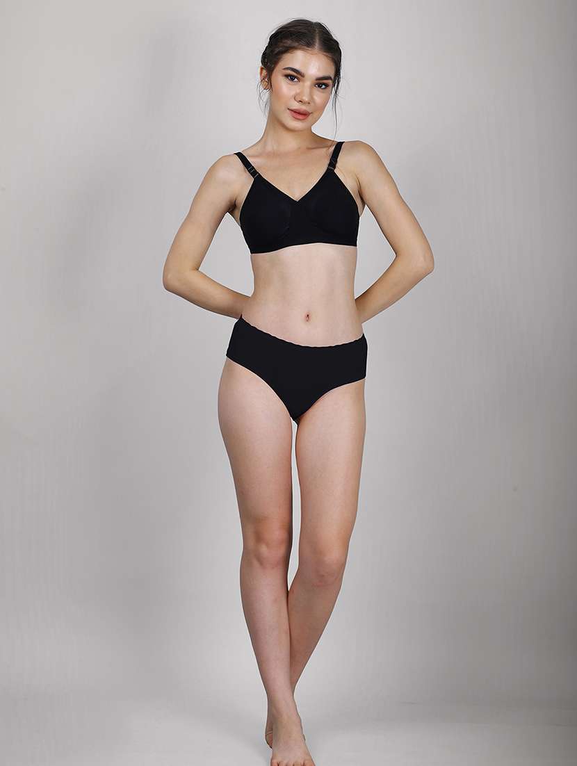 women pack of 3 solid full coverage regular bra - 22580813 -  Standard Image - 3