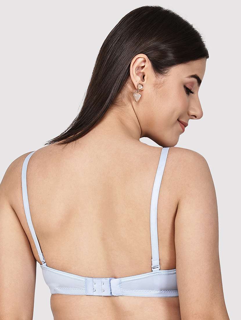 women pack of 3 solid three fourth coverage t-shirt bra - 22580939 -  Standard Image - 5